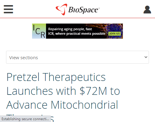 Pretzel Therapeutics Launches with $72M to Advance Innovative Mitochondrial Therapies